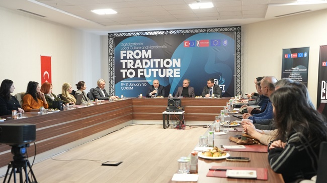 ÇORUM’DA KÜLTÜREL MİRASIN  DİJİTAL DÖNÜŞÜMÜ BAŞLADI